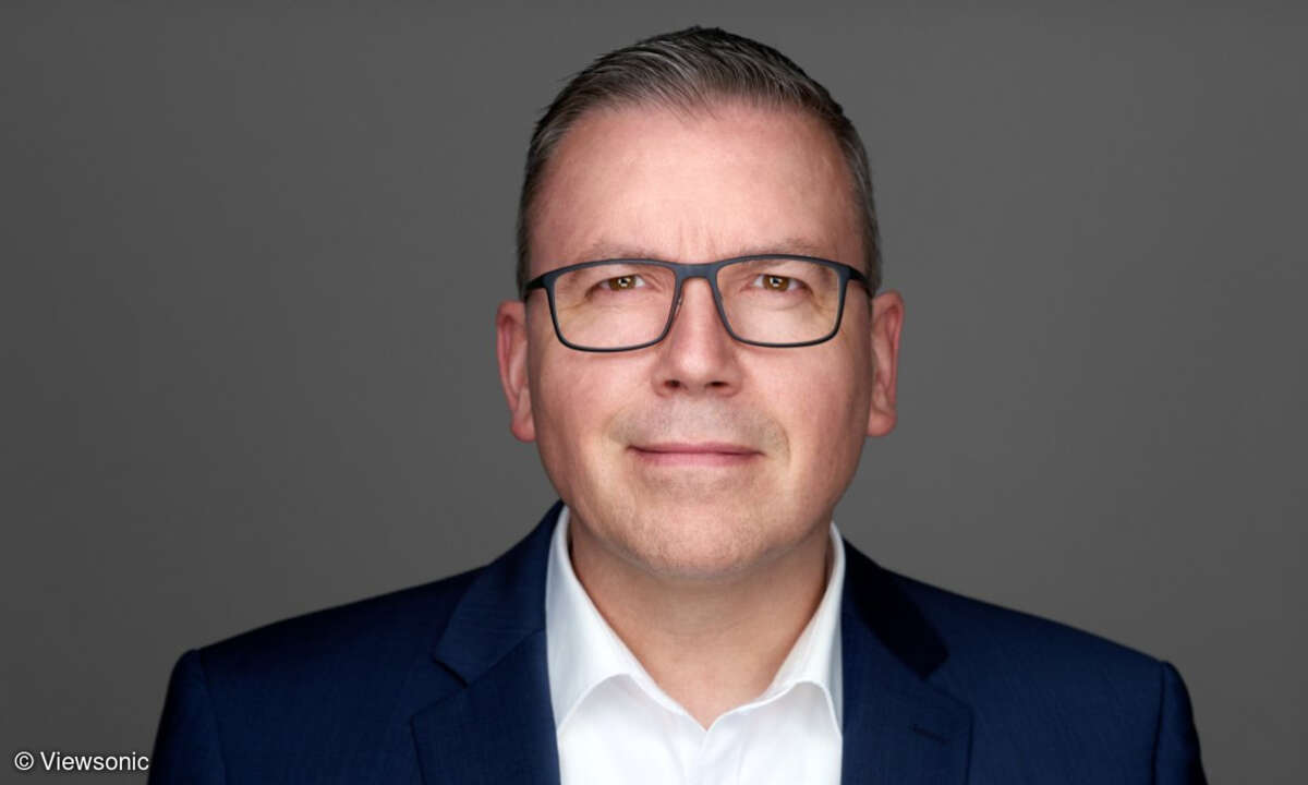Thomas Müller, Vice President Sales and Marketing West Europe bei Viewsonic