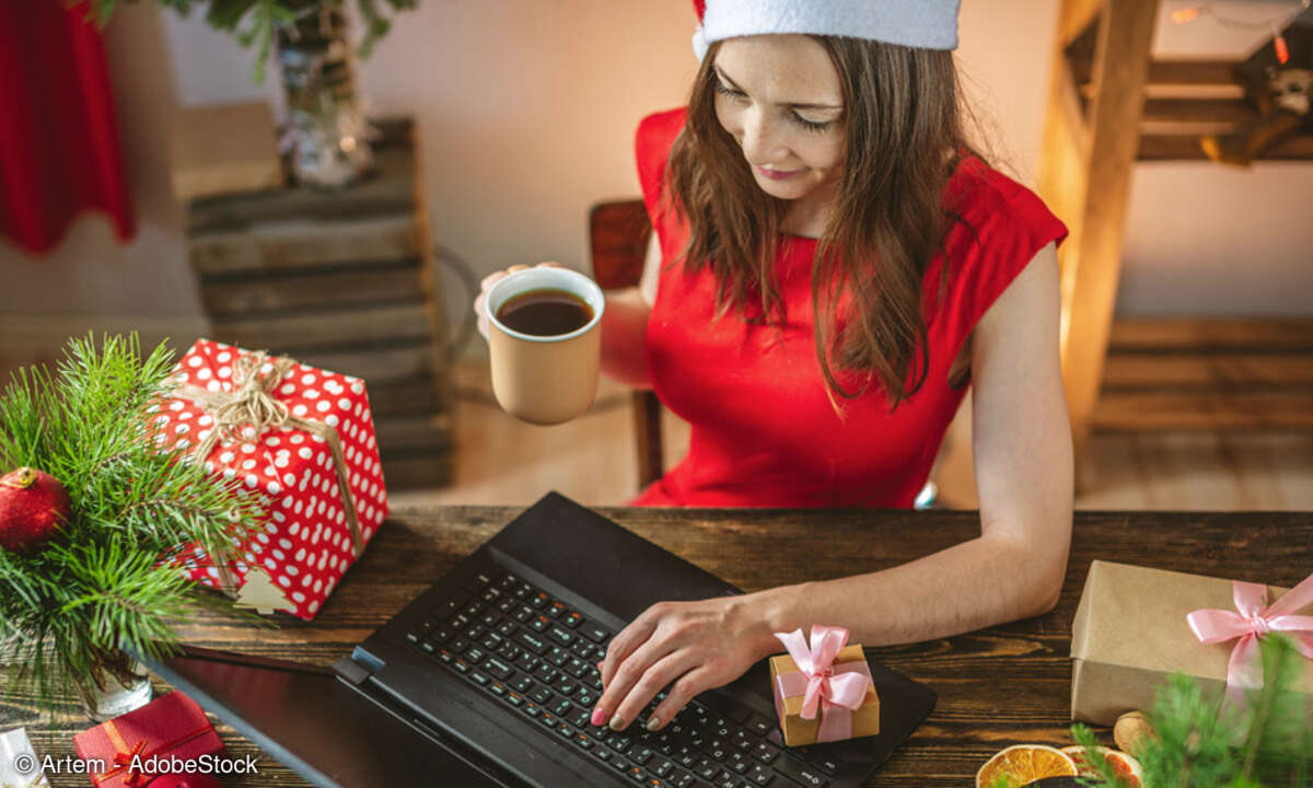 Weihnachtsstimmung im Home Office