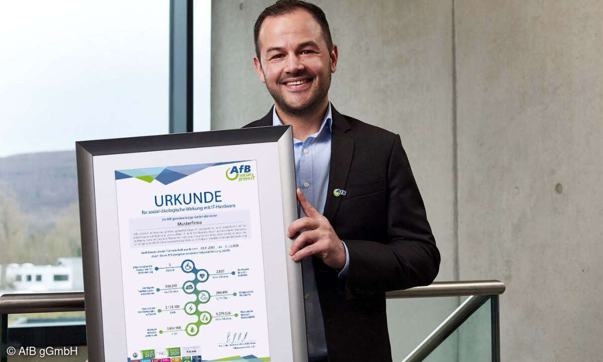 AfB CSR-Urkunde