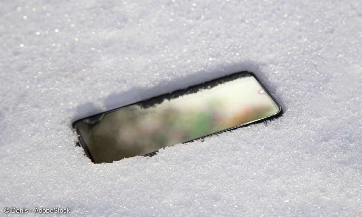 Mit der Schneeschuh-App wird das Smartphone zum Wintersportgerät