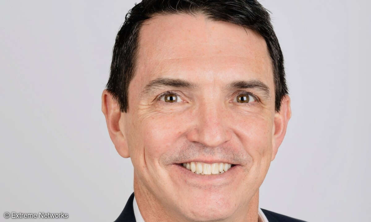 Scott Peterson, Senior Vice President of Global Channel Sales von Extreme Networks