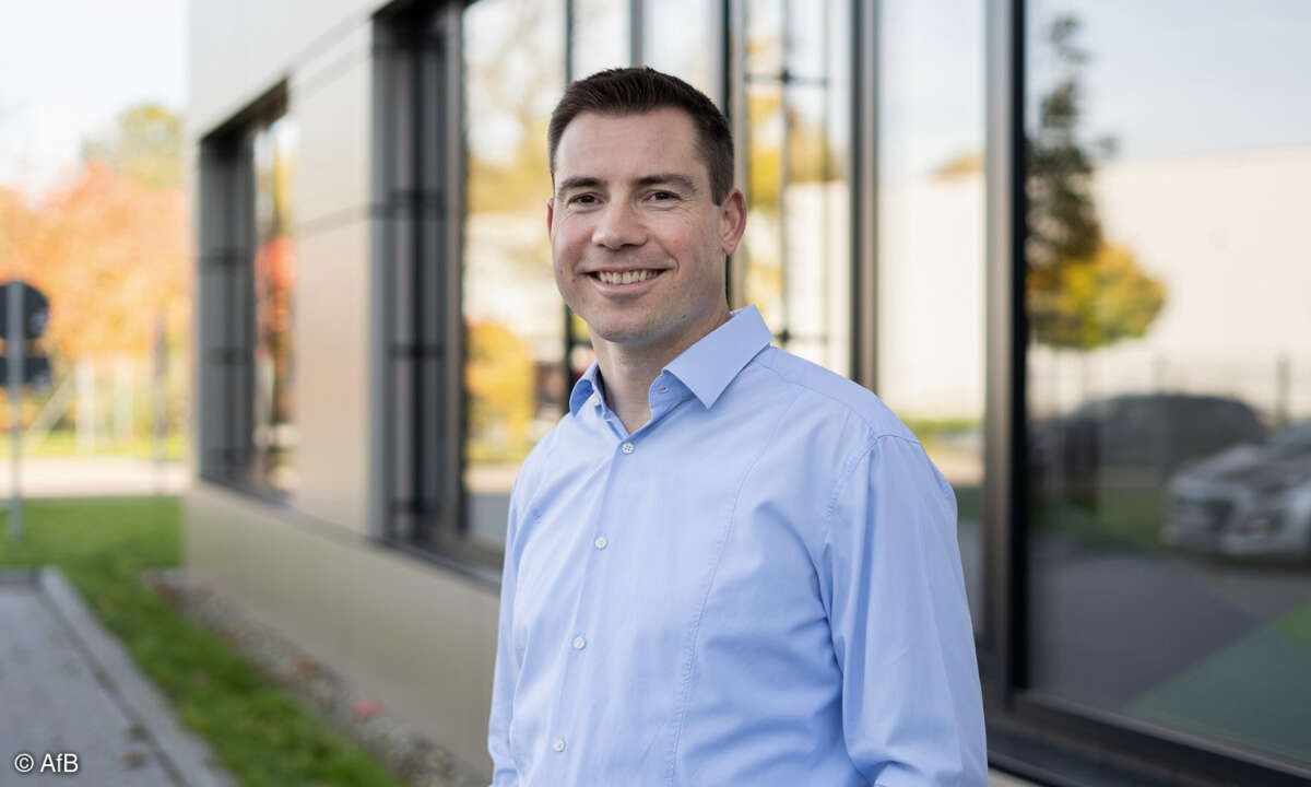 AfB-Geschäftsführer Daniel Büchle