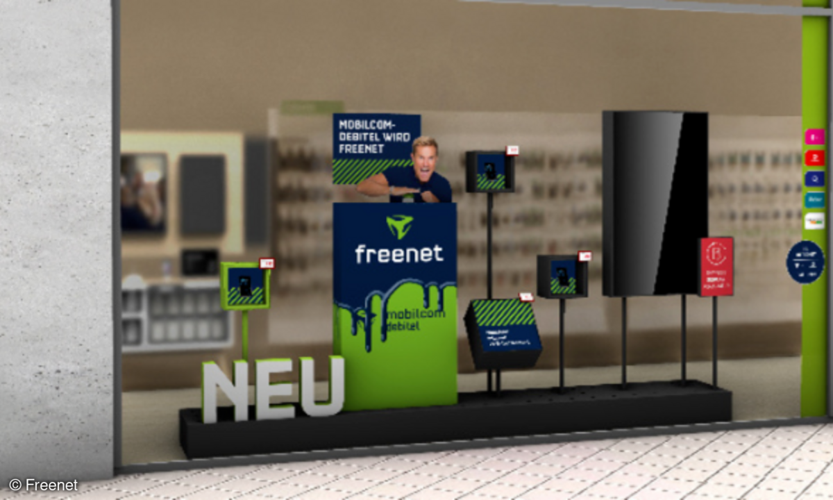 Freenet Brand mit Markenbotschafter Dieter Bohlen