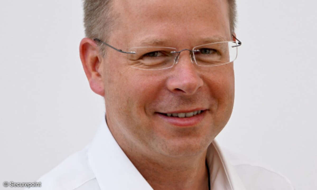 Eric Kaiser, Product Management Director bei Securepoint