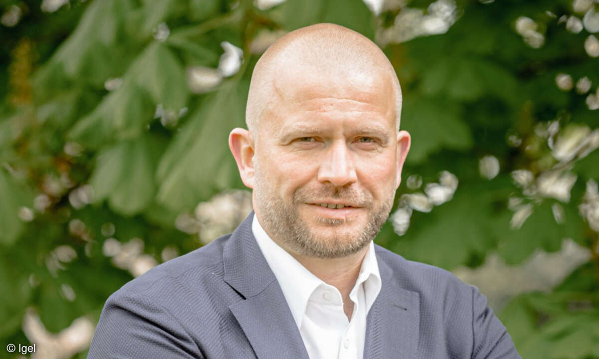 Timo Siedenberg, Vice President of Channel Sales für EMEA bei Igel