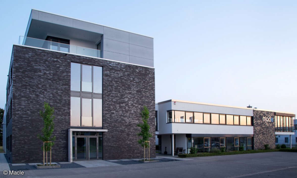 Macles-Bürogebäude am Standort in Goch bekam 2021 einen Anbau
