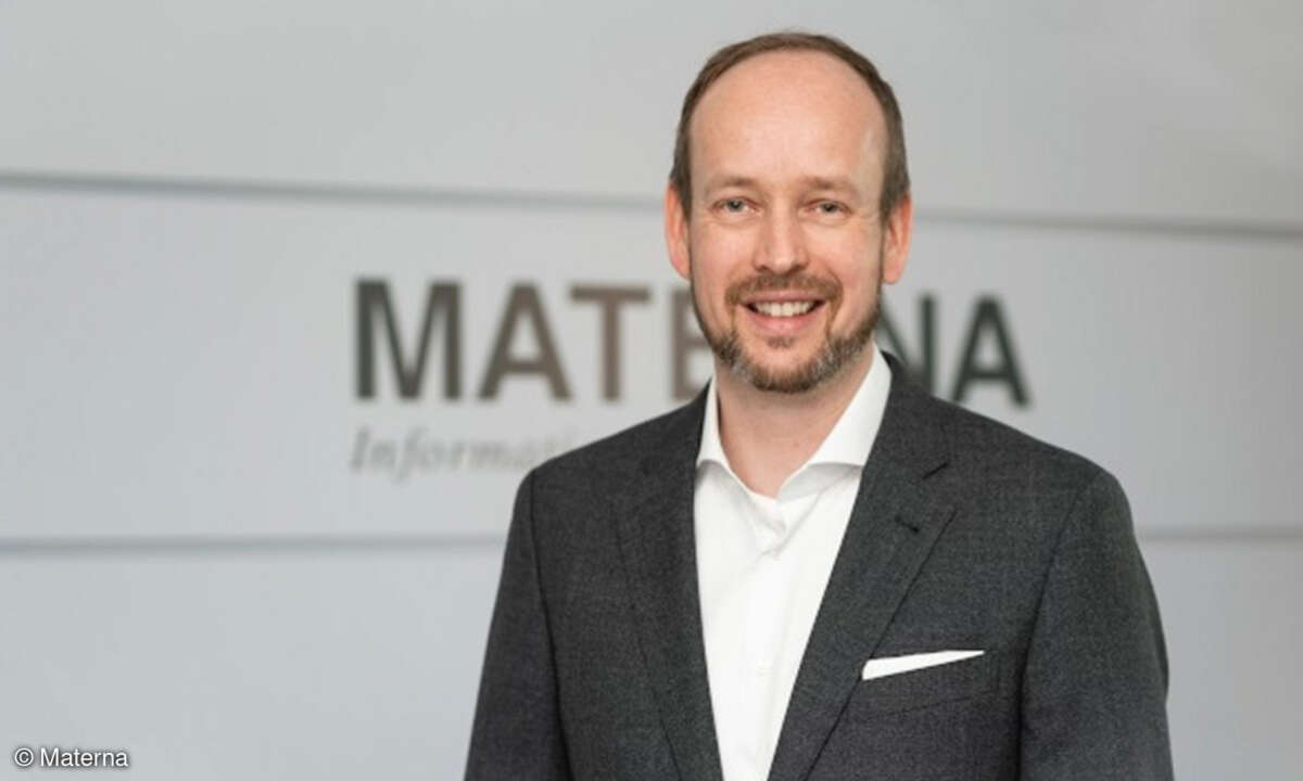 Martin Wibbe, CEO der Materna-Gruppe