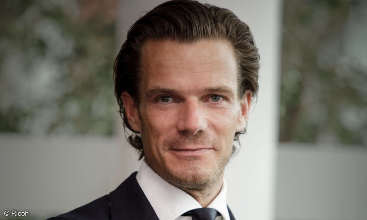 Michael Raberger, Chief Executive Officer (CEO) von Ricoh Deutschland