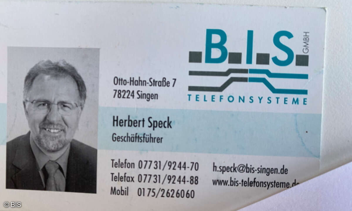BIS Herbert Speck