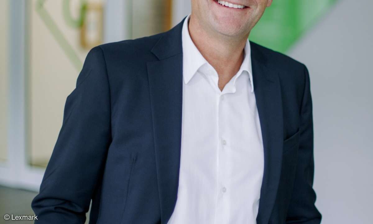 Michael Lang, Geschäftsführer Lexmark DACH