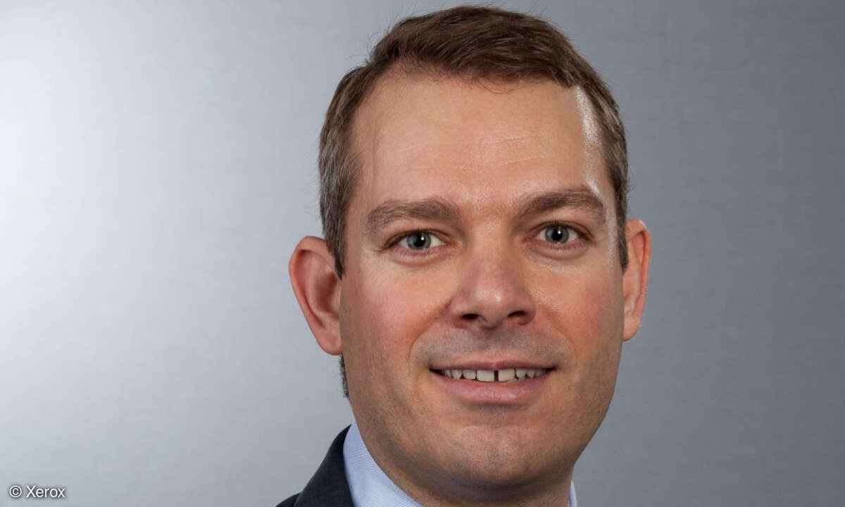 Reto Morger, Senior Manager Business Development Large Enterprise DACH bei Xerox