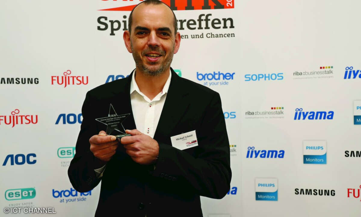 Michael Schmid holte 2019 den Channel-Champion-Award von ICT CHANNEL