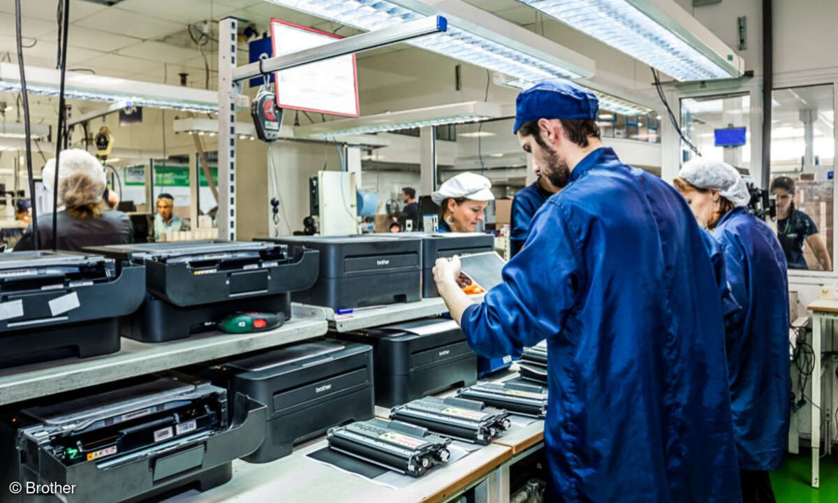 Das Werk stellt wiederaufbereitete Kartuschen her