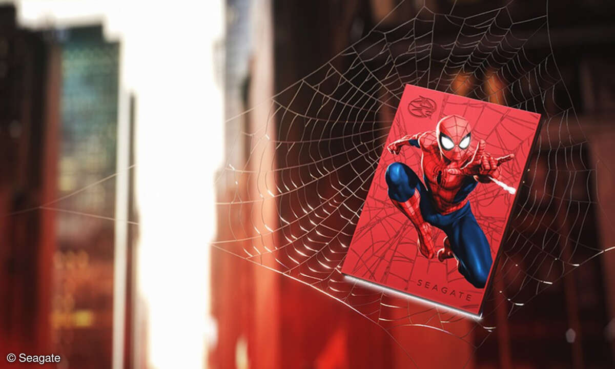 Seagates neue HDDs im Spider-Man-Look
