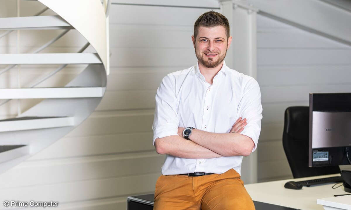 Sacha Ghiglione, CEO von Prime Computer