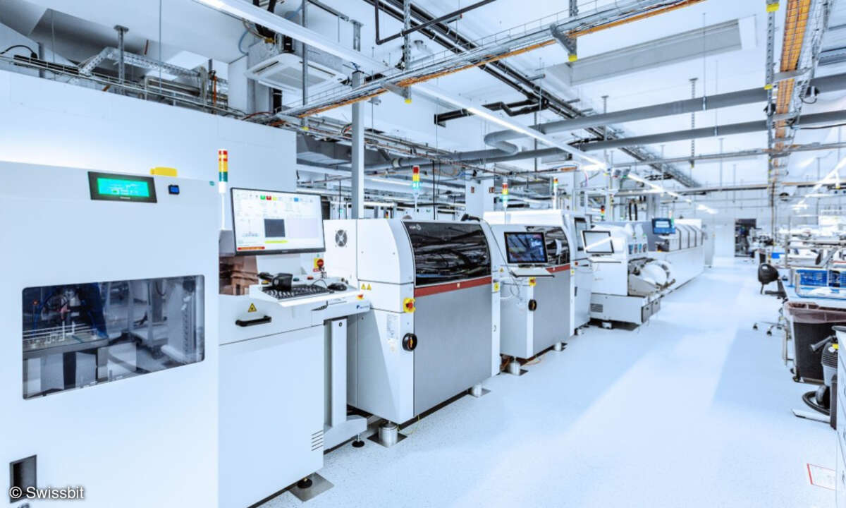Swissbit hat in Berlin eine neue Halbleiter-Packaging-Linie in Betrieb genommen