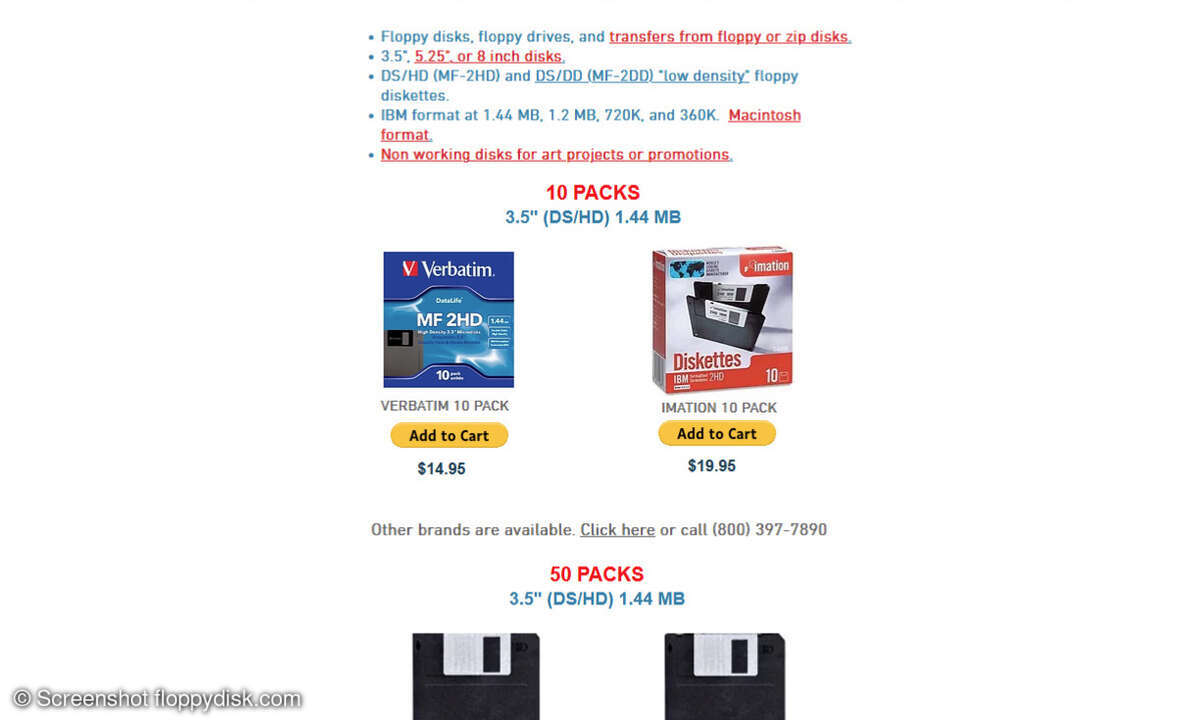 Diskettenhändler floppydisk.com