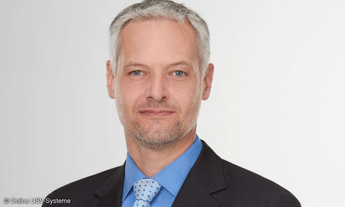 Andreas Bichlmeir, Vorstand der Online USV-Systeme AG