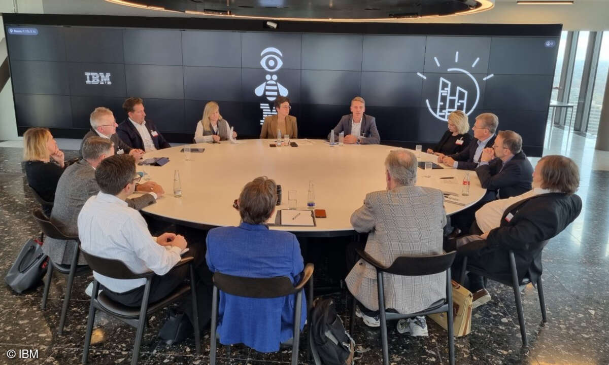 Roundtable im Münchner Watson Center von IBM