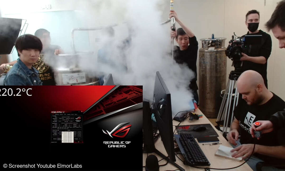 Overclocking-Weltrekord: Mehr als 9 GHz