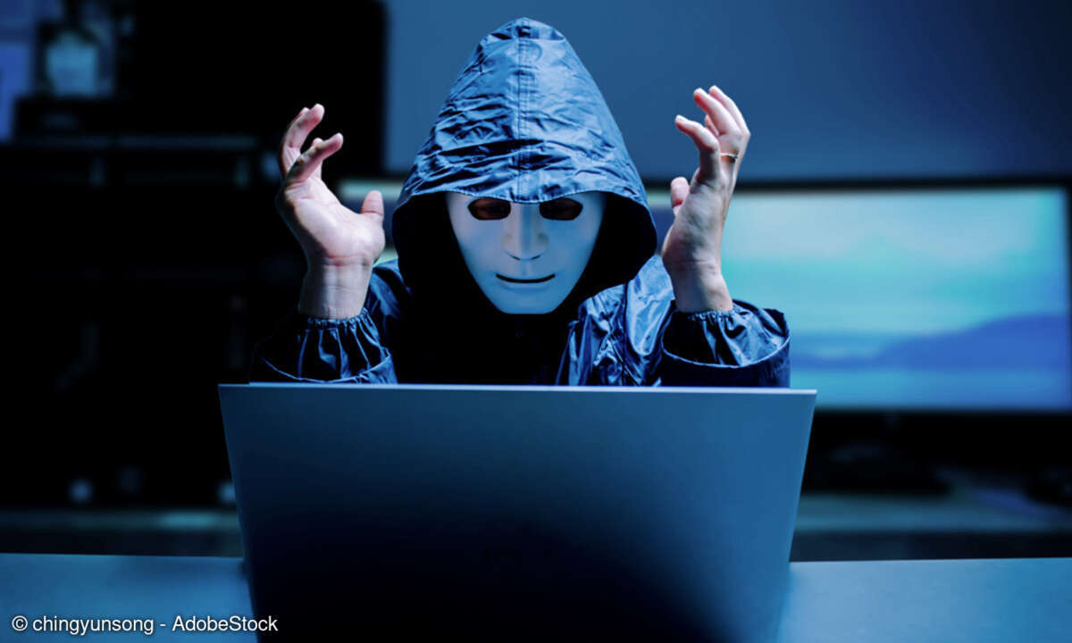 Verzweifelter Hacker