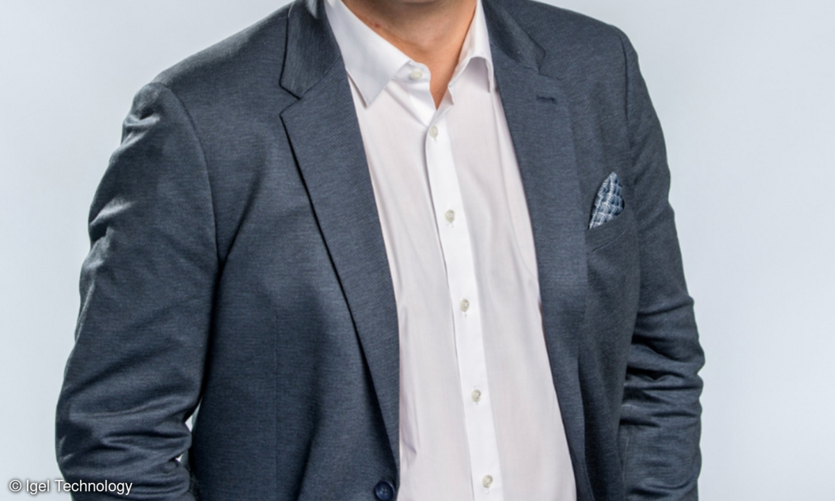 Igel-CTO und -Geschäftsführer Matthias Haas.