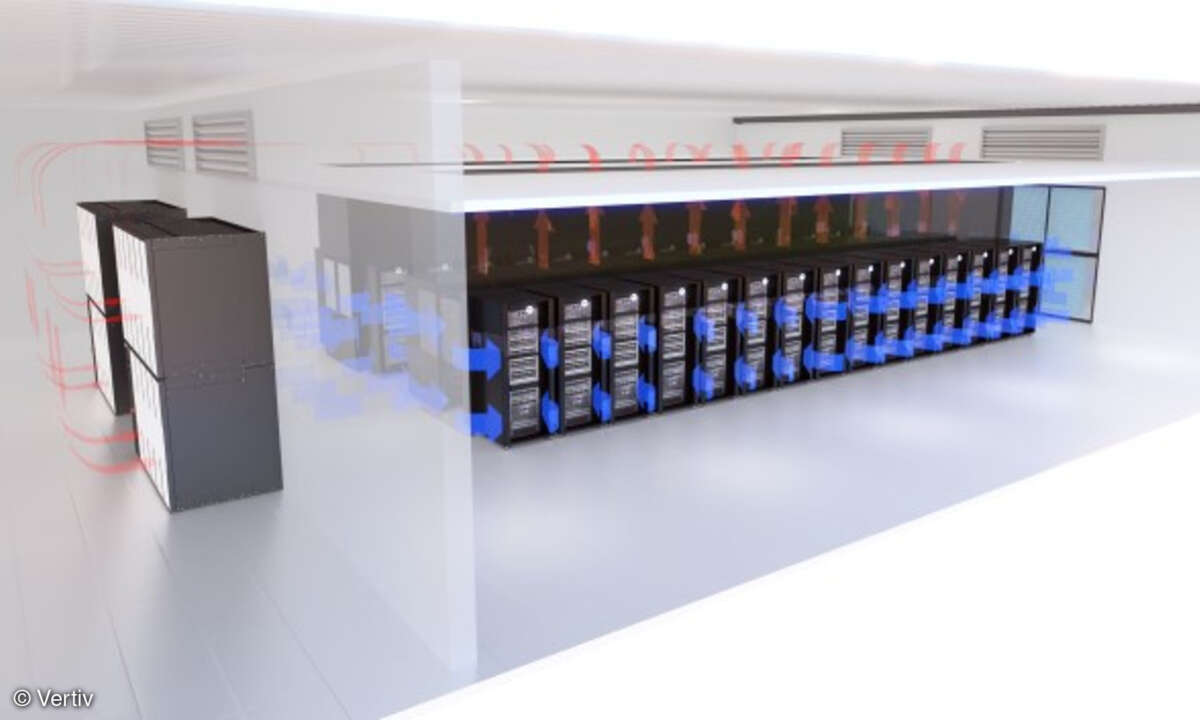 Vertiv Liebert CWA Kaltwasserkühlwand