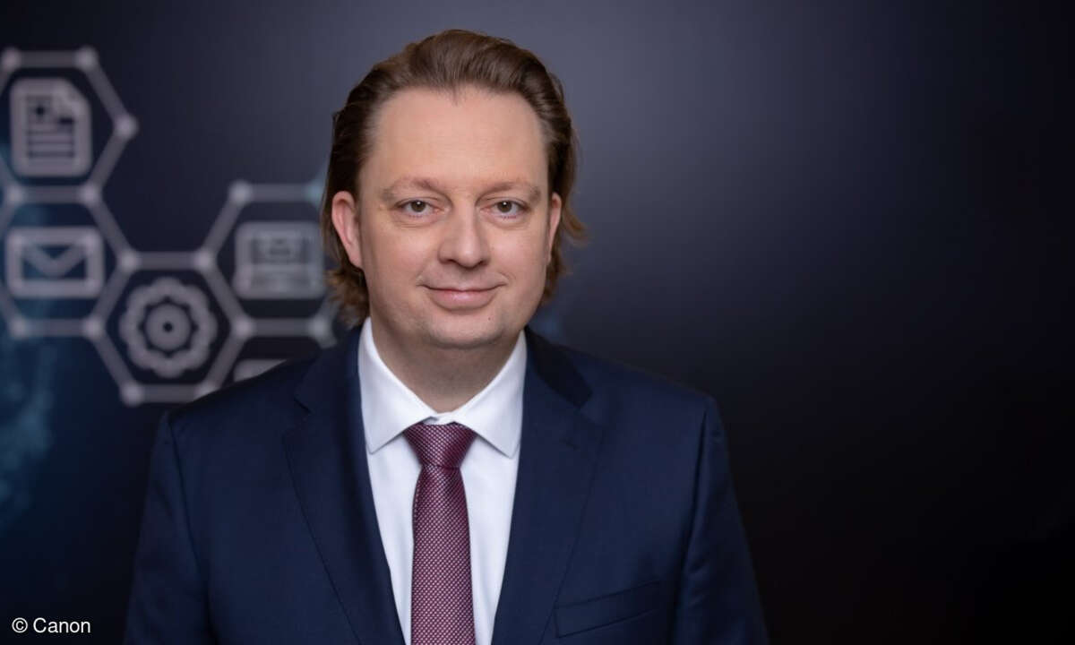 Patrick Bischoff, Director Marketing & Strategy, Canon Digital Printing & Solutions bei Canon