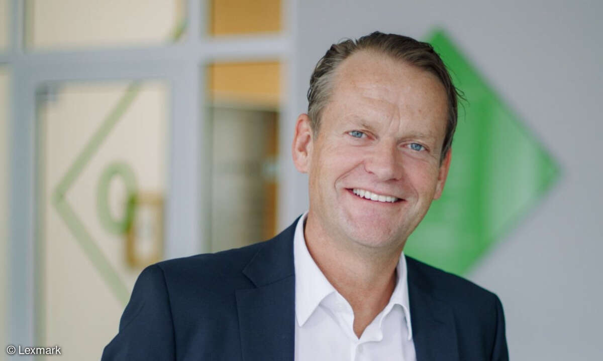 Michael Lang, Geschäftsführer Lexmark Deutschland