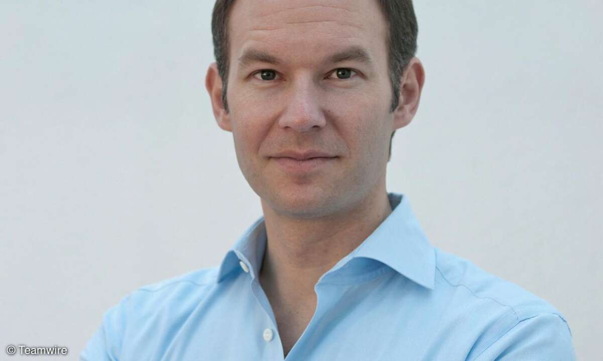 Teamwire-Geschäftsführer Tobias Stepan