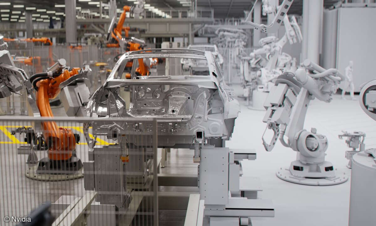 BMW will mithilfe von Nvidias Omniverse-Plattform Produktionsstätten komplett virtuell planen