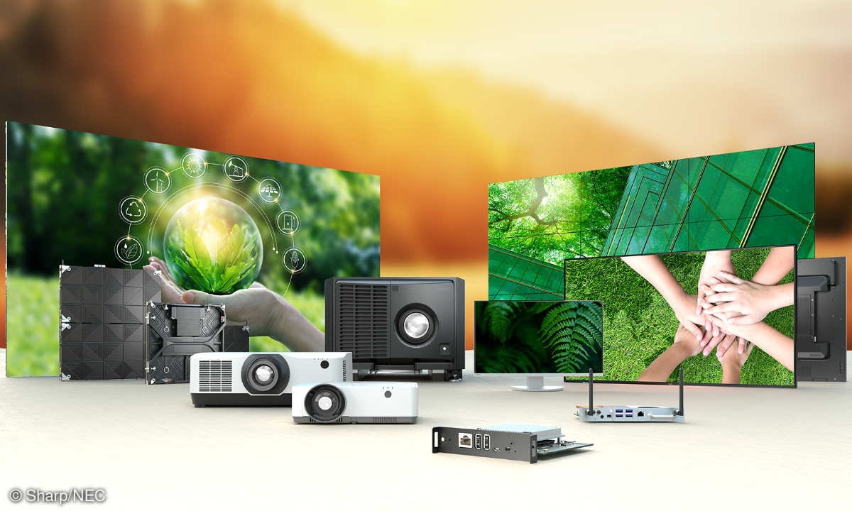 Sharp/NEC Green Signage Product Compilation