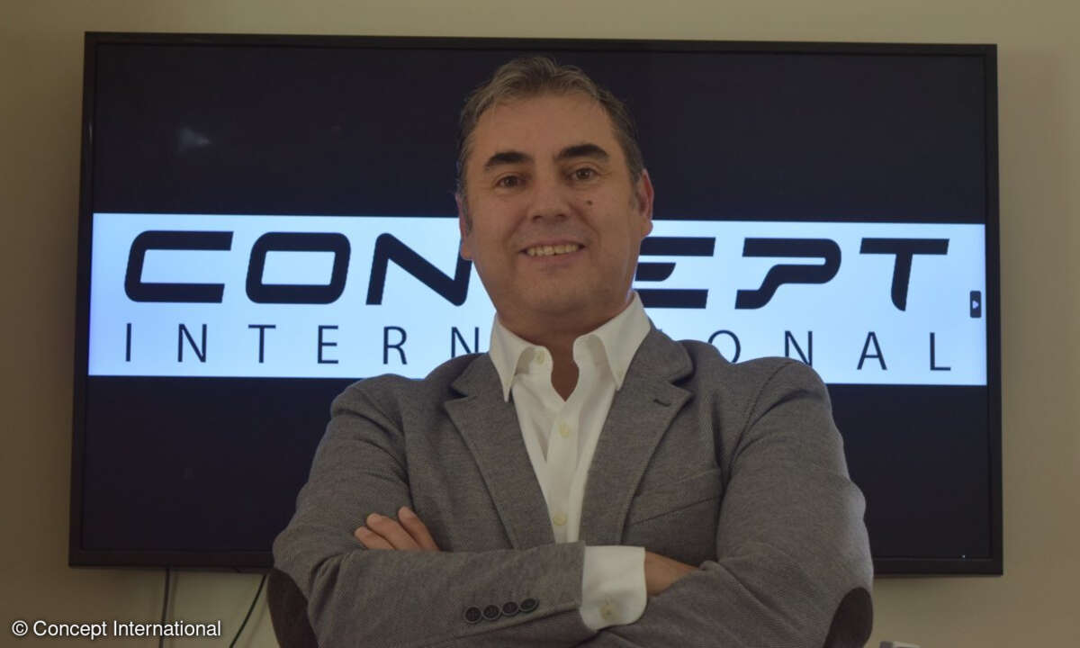 Pablo Entrena ist als Business Development Manager bei Concept International für das Geschäft in Spanien verantwortlich