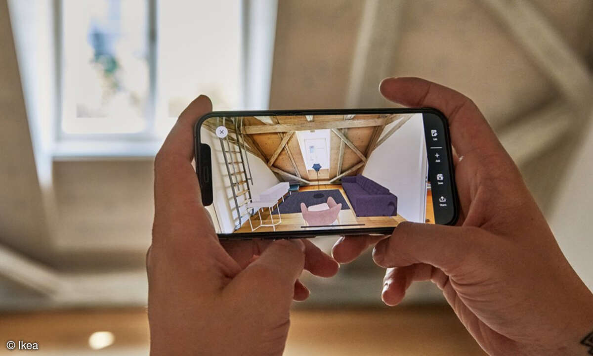 Ikea-App mit 3D-Raumplaner