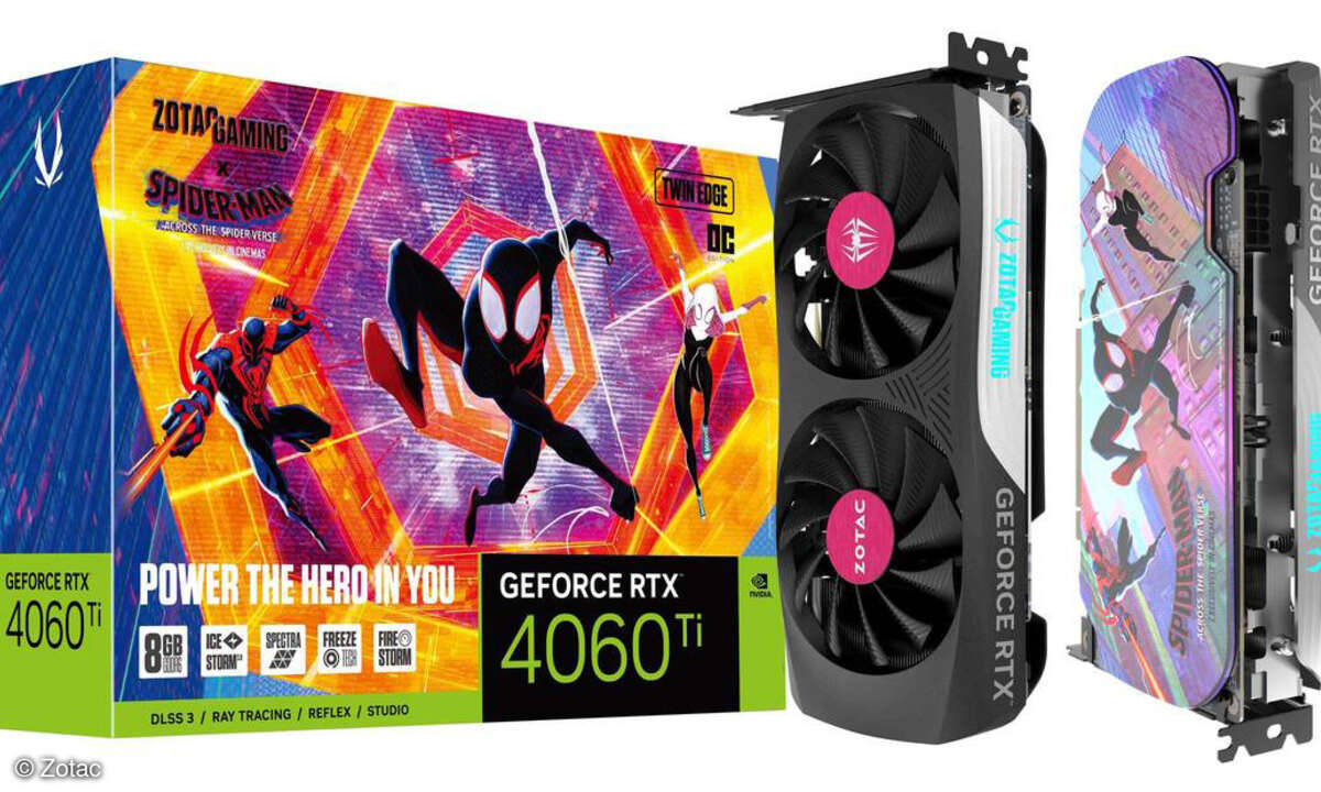 Zotac Gaming Geforce RTX 4060 Ti 8GB Twin Edge OC Spider-man: Across the Spider-Verse
