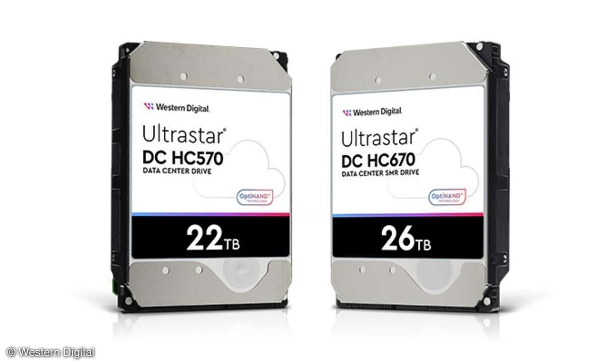 Western Digital Ultrastar DC HC570 und DC HC670
