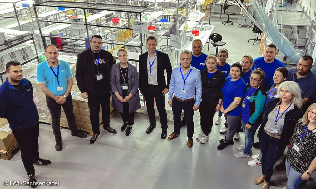 LWL-Sachsenkabel Fertigungsstandort Mazedonien