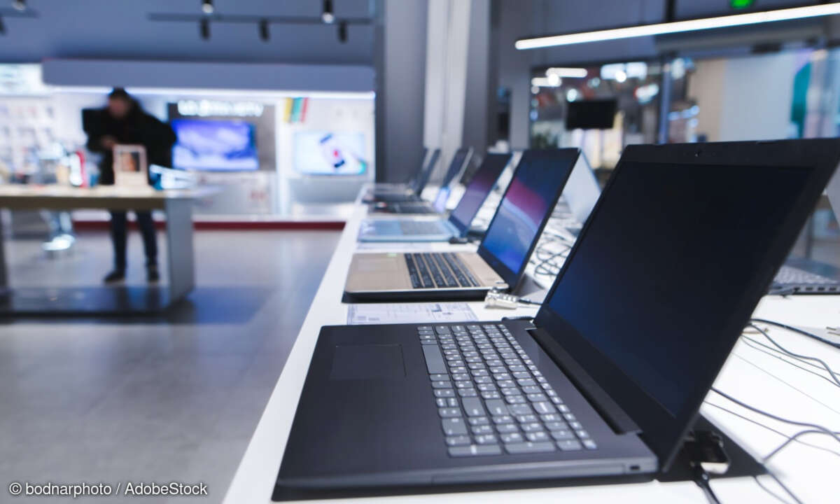 Notebooks im Handel