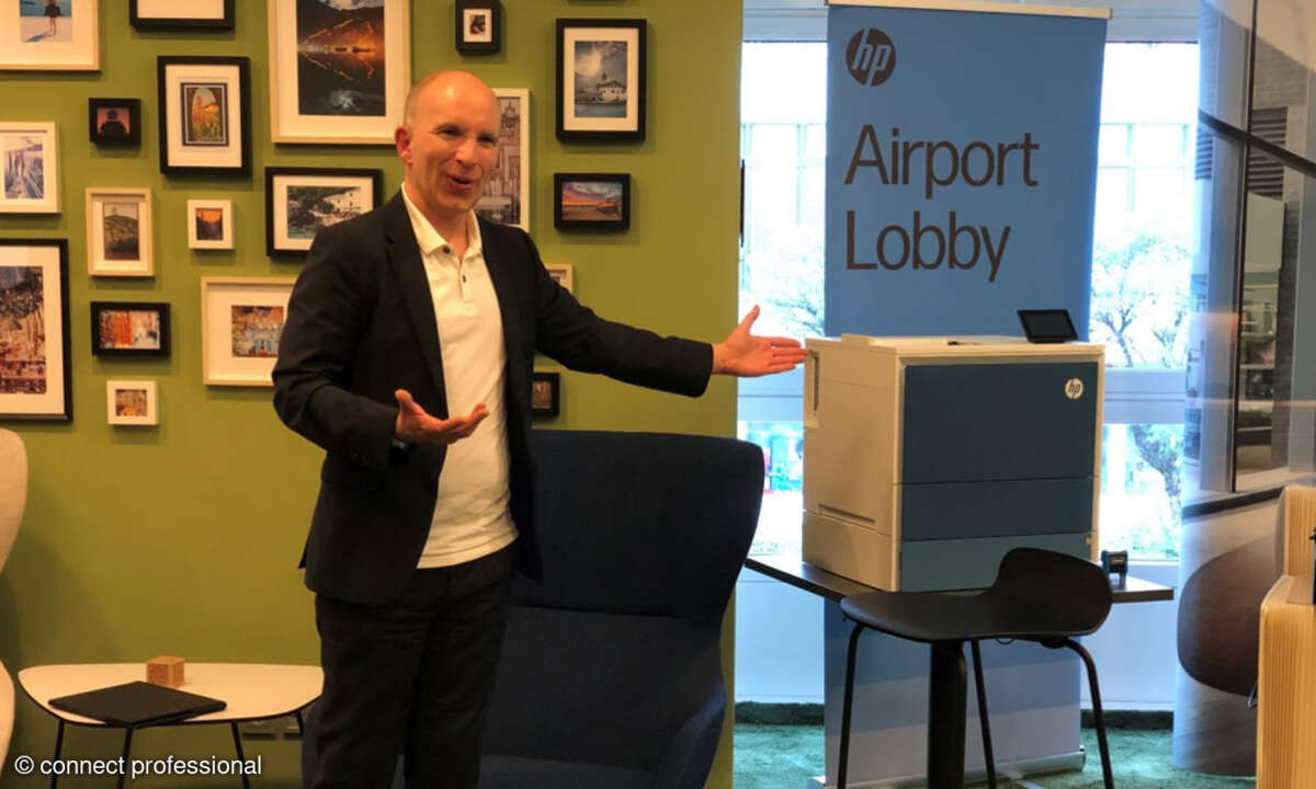 Michael Gieseke, Category Business Development Manager Printing Solutions bei HP