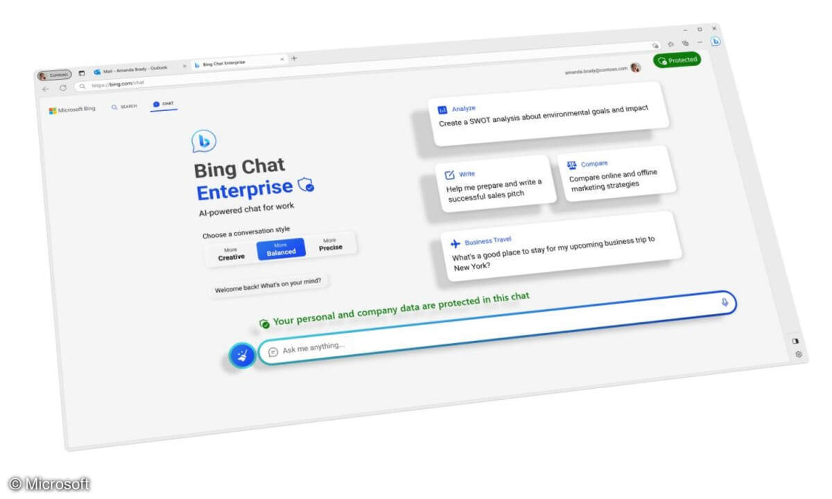 Microsoft „Bing Chat Enterprise