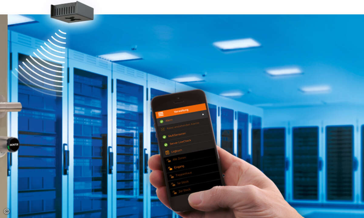 kentix-tuerknauf-und-accesspoint-server-raum