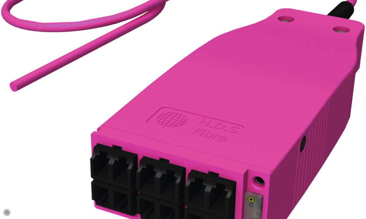 Bild 3 einseitig konfektioniertes HDS-Kabel