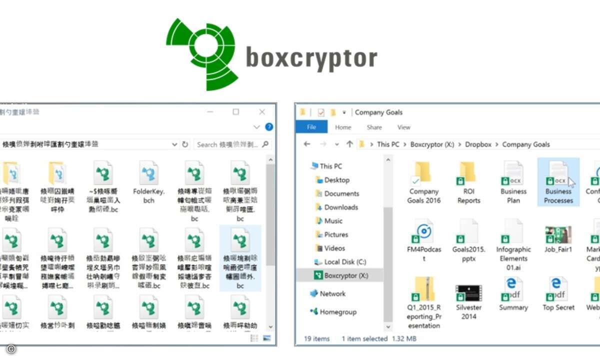 Screenshotsgruppiert