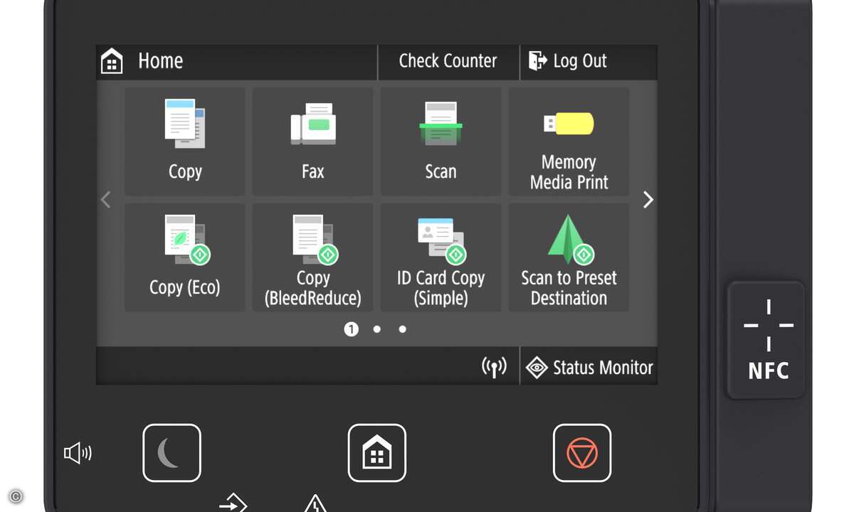 i-SENSYS MF735Cx Monitor