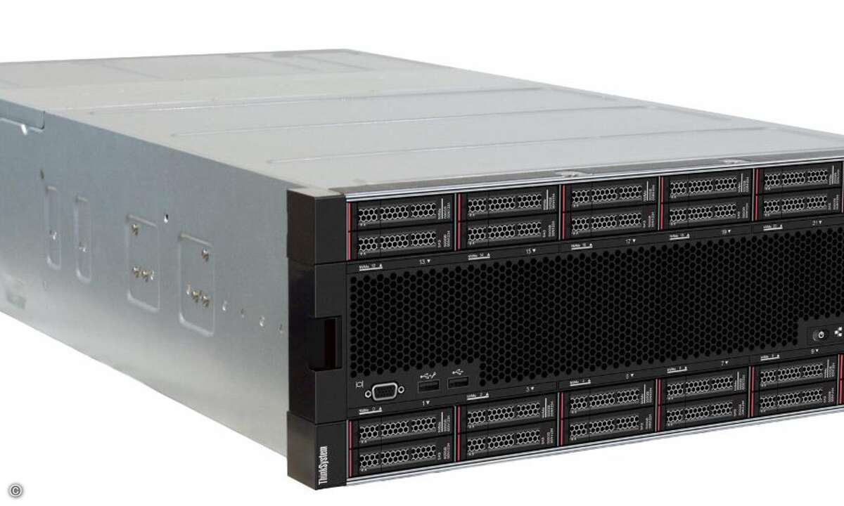 Lenovo ThinkSystem SR950 facing-right view 1