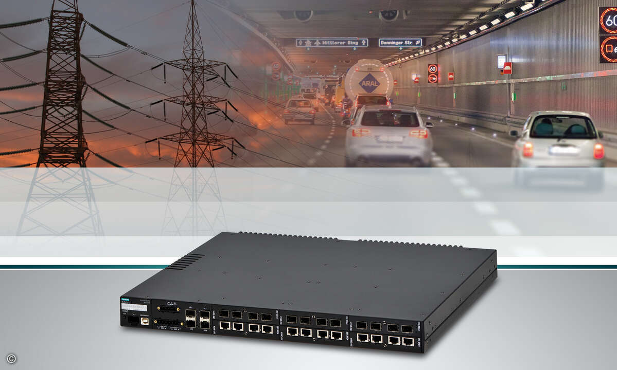 IEEE 1588 Ethernet Switch mit hoher Portdichte vereinfacht Migration auf Glasfaser / A high port density IEEE 1588 Ethernet switch simplifies migration to fiber optic networks