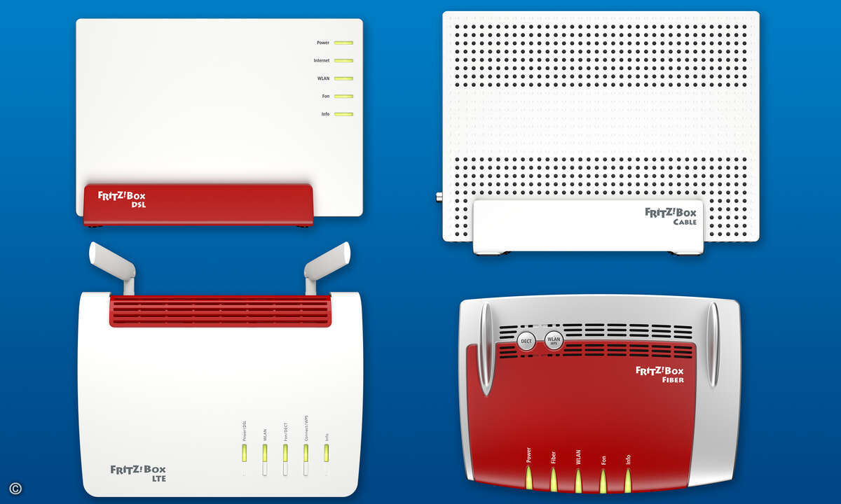FRITZ!Box für Gigabit-Verbindungen / FRITZ!Box for gigabit conn