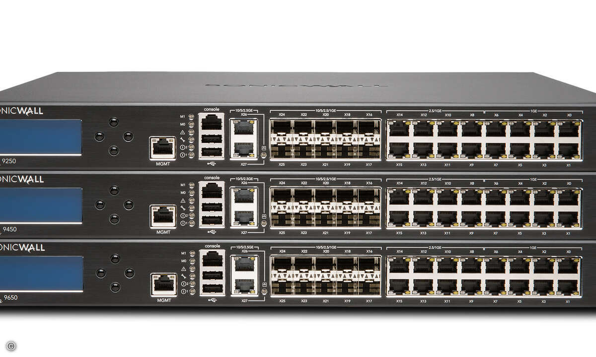 SonicWall NSa 9250, 9450, 9650 stacked