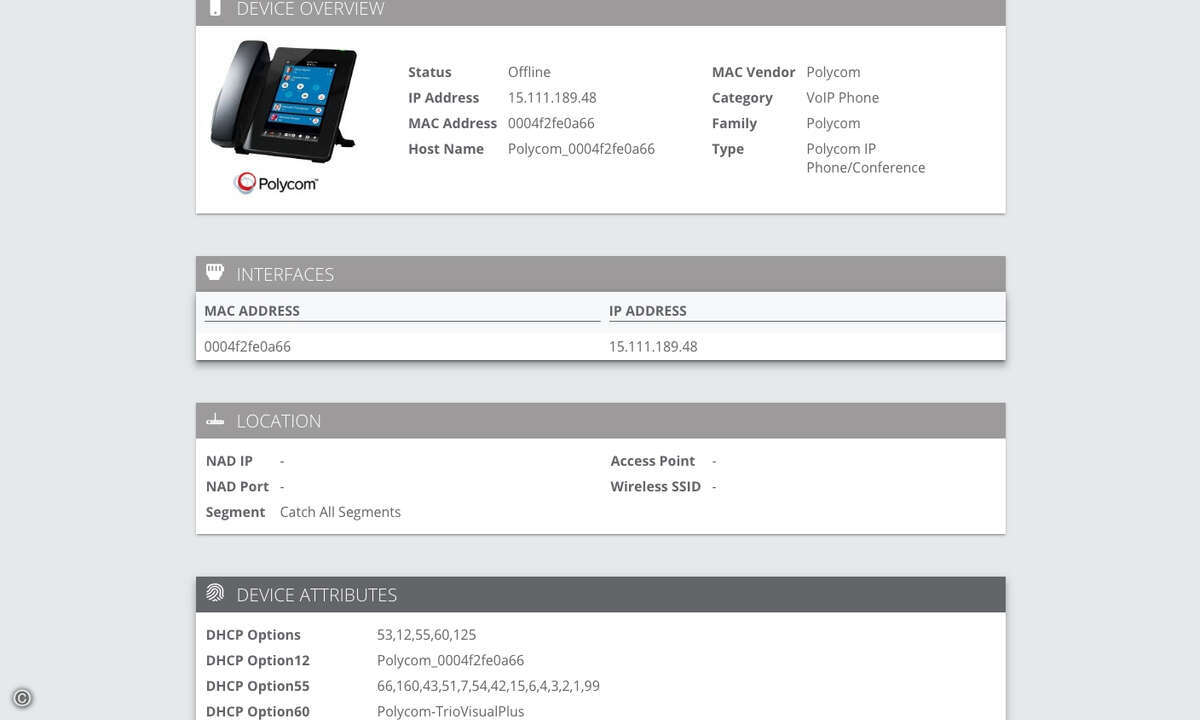 ClearPass-Device-Insight---Device-Profile