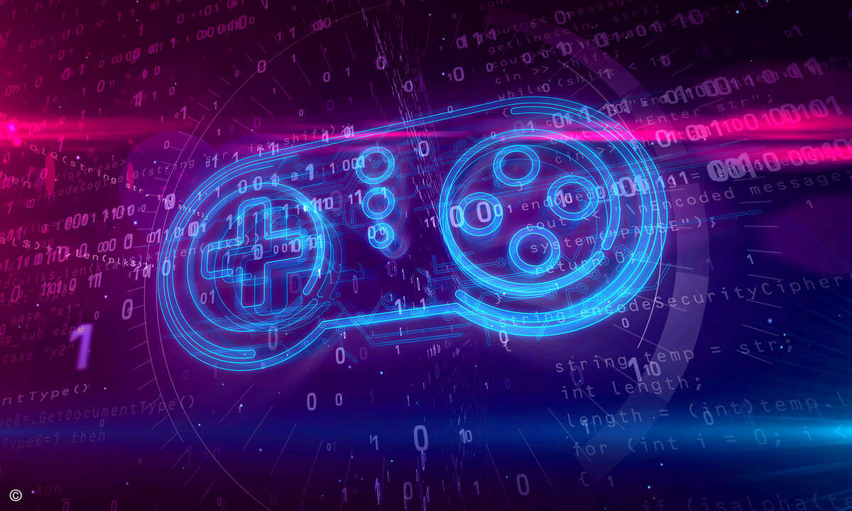 Gamepad controller hologram concept